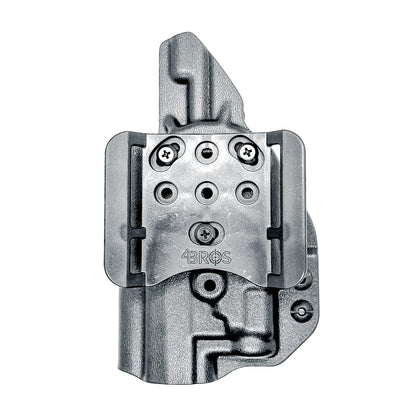 Outside Waistband OWB Holster for the P365-FUSE & TLR-7 Sub in black with 4BROS 1.5" Belt Slide.