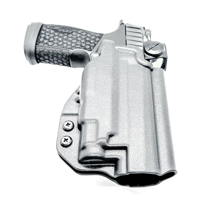 Outside Waistband OWB Holster for the P365-FUSE & TLR-7 Sub in black with 4BROS 1.5" Belt Slide.
