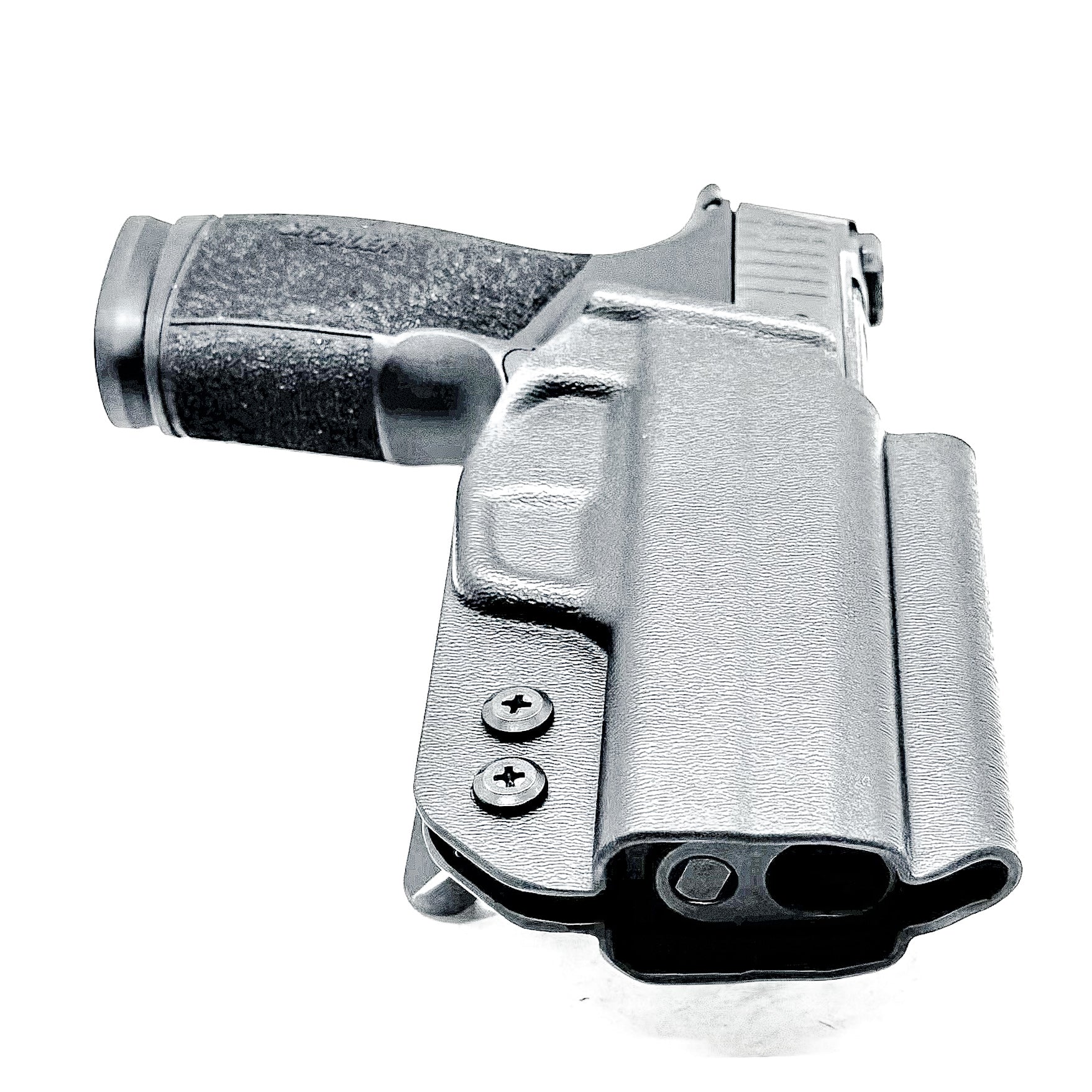Sig Sauer P365-XMACRO Comp OWB holster in black with 4BROS 1.5" Belt 