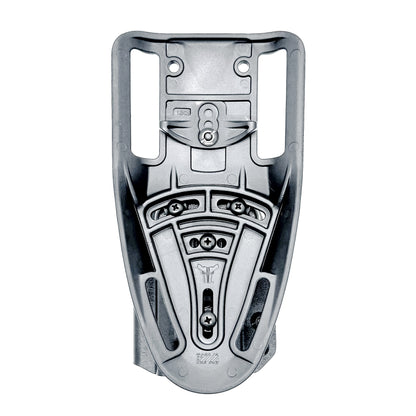 Sig Sauer P365-XMACRO Gas Pedal Duty & Competition Holster (MACRO) with Duty Drop in black.