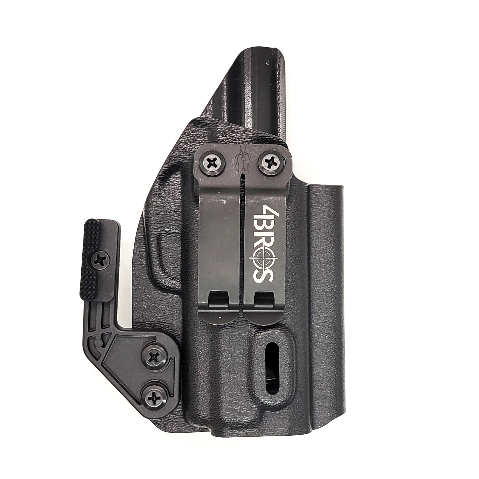 For the best IWB Kydex Inside Waistband Holster for the Sig Sauer P365-XMACRO or P365-XMACRO COMP with the GoGunsUSA Gas Pedal. shop Four Brothers holsters. 