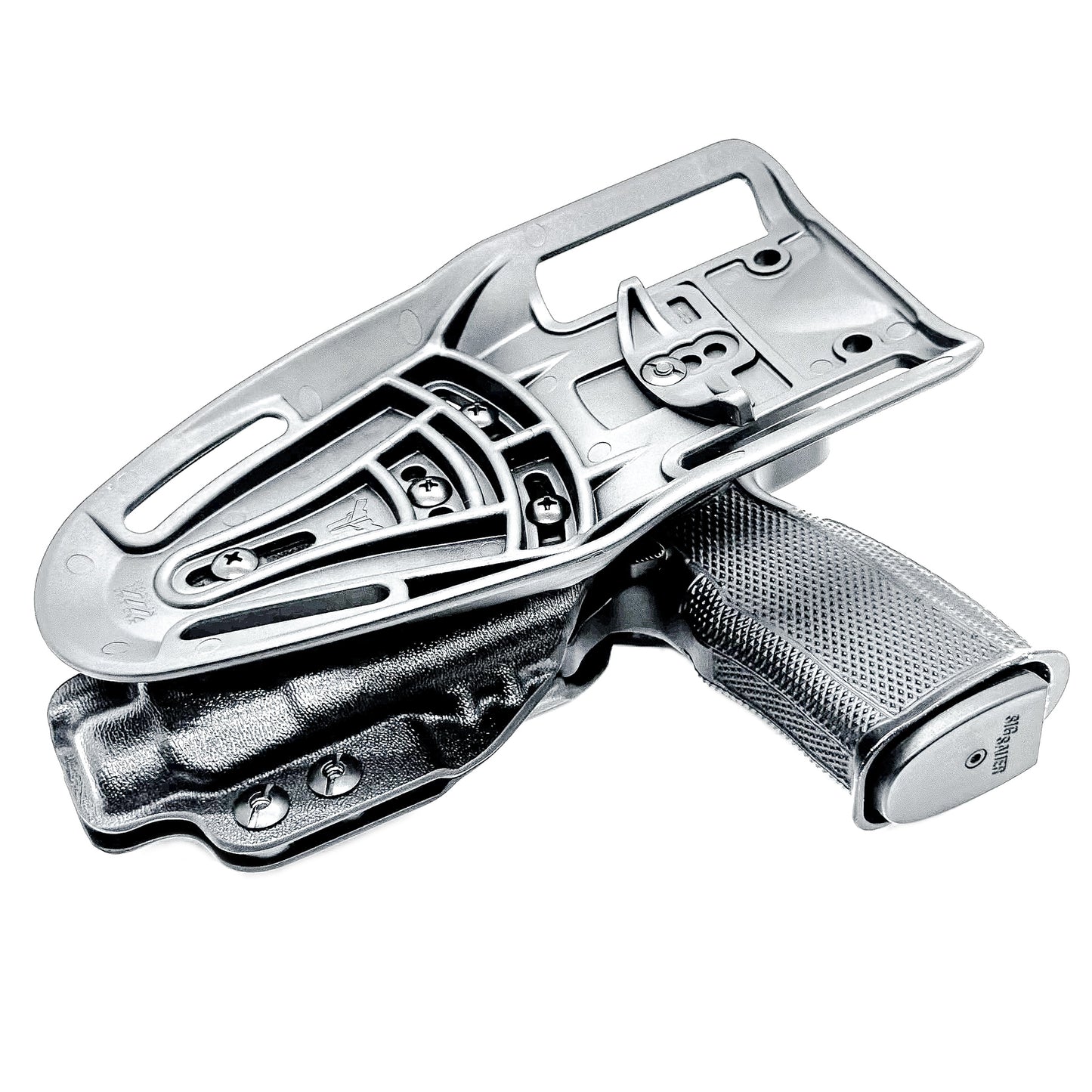 Four Brothers Duty & Competition holster for the Sig Sauer P365-XMACRO, Icarus Precision A.C.E. 365 "X" MACRO Grip Module & Streamlight TLR-7 X or TLR-7 A