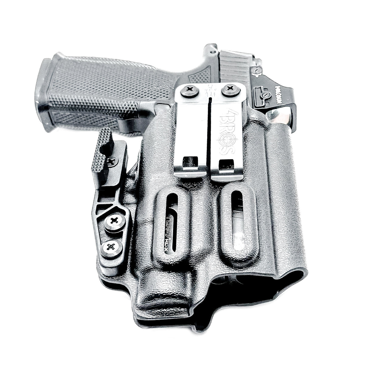 Four Brothers Sig Sauer P365-XMACRO with the Icarus Precision A.C.E. 365 X MACRO Grip Module & Streamlight TLR-7 HL-X, A & X IWB AIWB Inside Waistband Holster