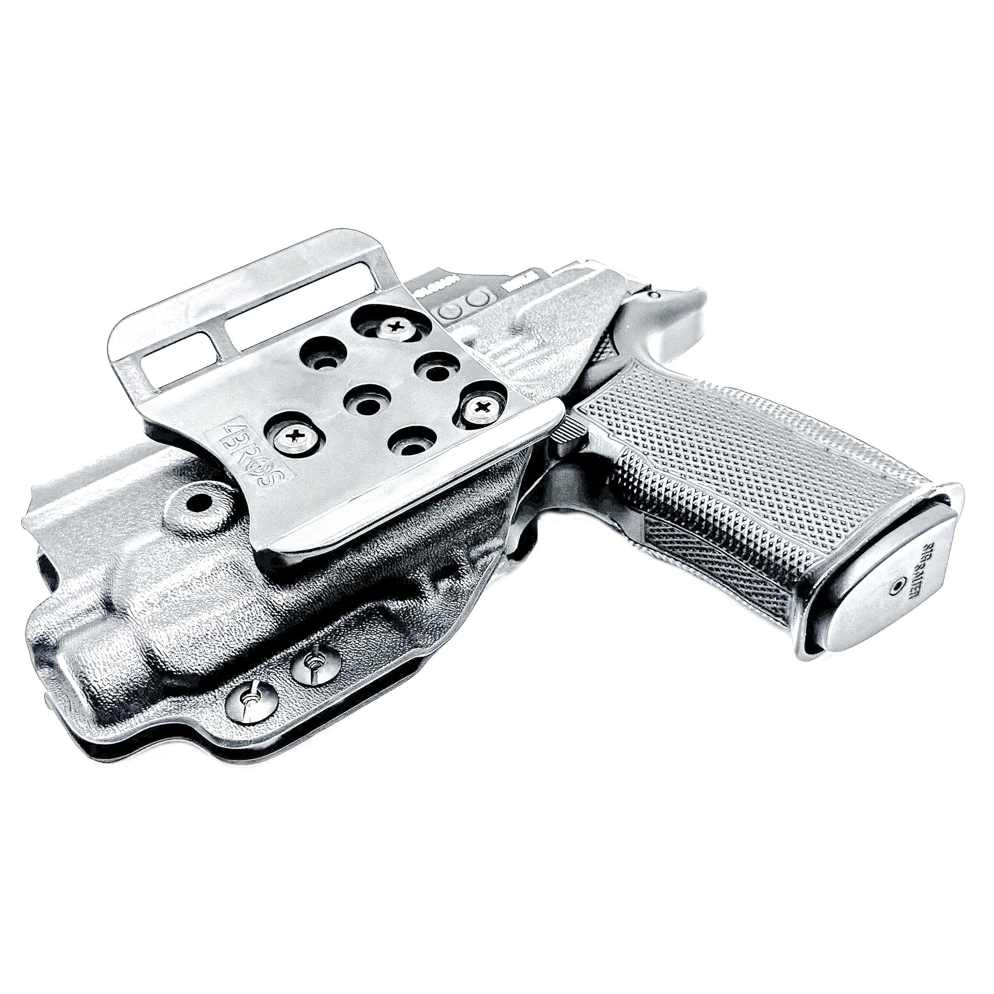 For the best OWB Outside Waistband Holster for the Sig Sauer P365-XMACRO & Icarus Precision A.C.E. Grip Module & TLR-7 HL-X, shop Four Brothers Holsters