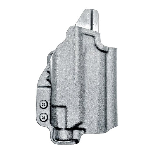 Black OWB holster for the Sig Sauer P365-XMACRO & Icarus Precision A.C.E. Module & TLR-7 HL-X with 4BROS 1.5" Belt Slide.