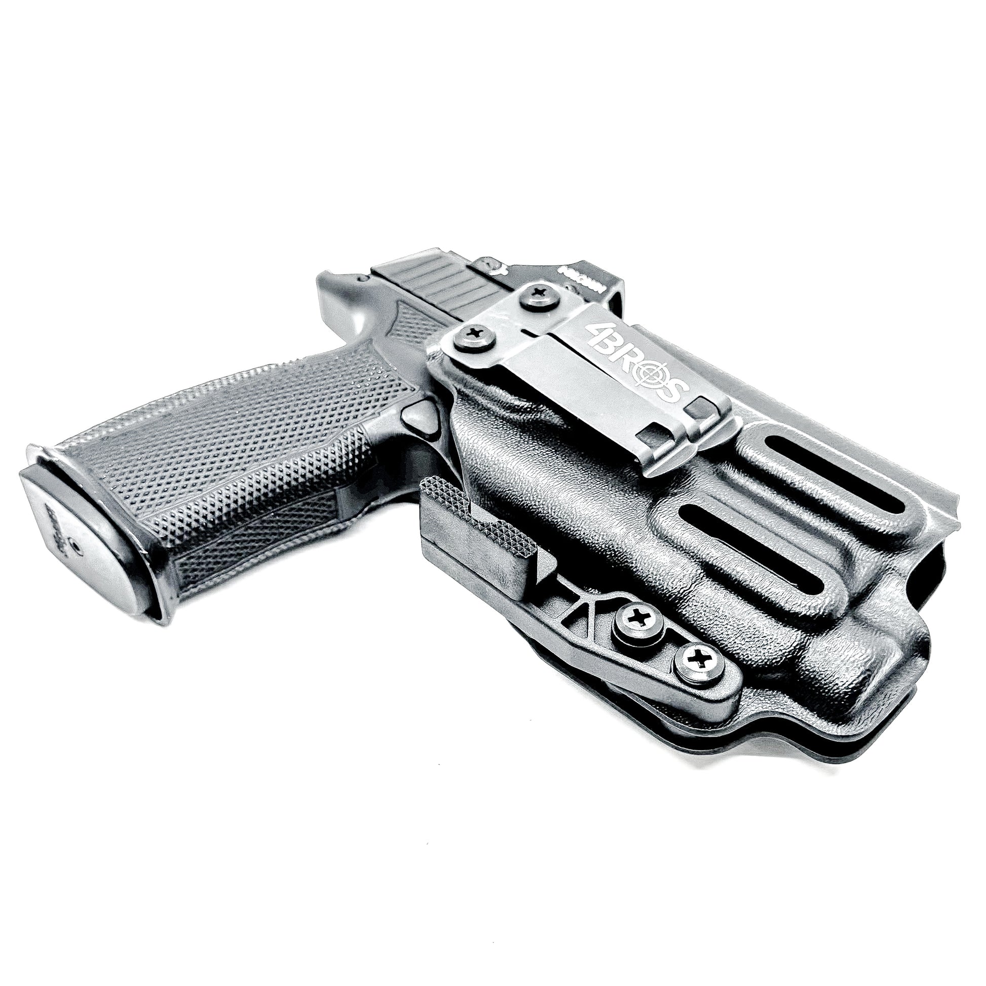 Four Brothers Sig Sauer P365-XMACRO with the Icarus Precision A.C.E. 365 X MACRO Grip Module & Streamlight TLR-7 HL-X, A & X IWB AIWB Inside Waistband Holster