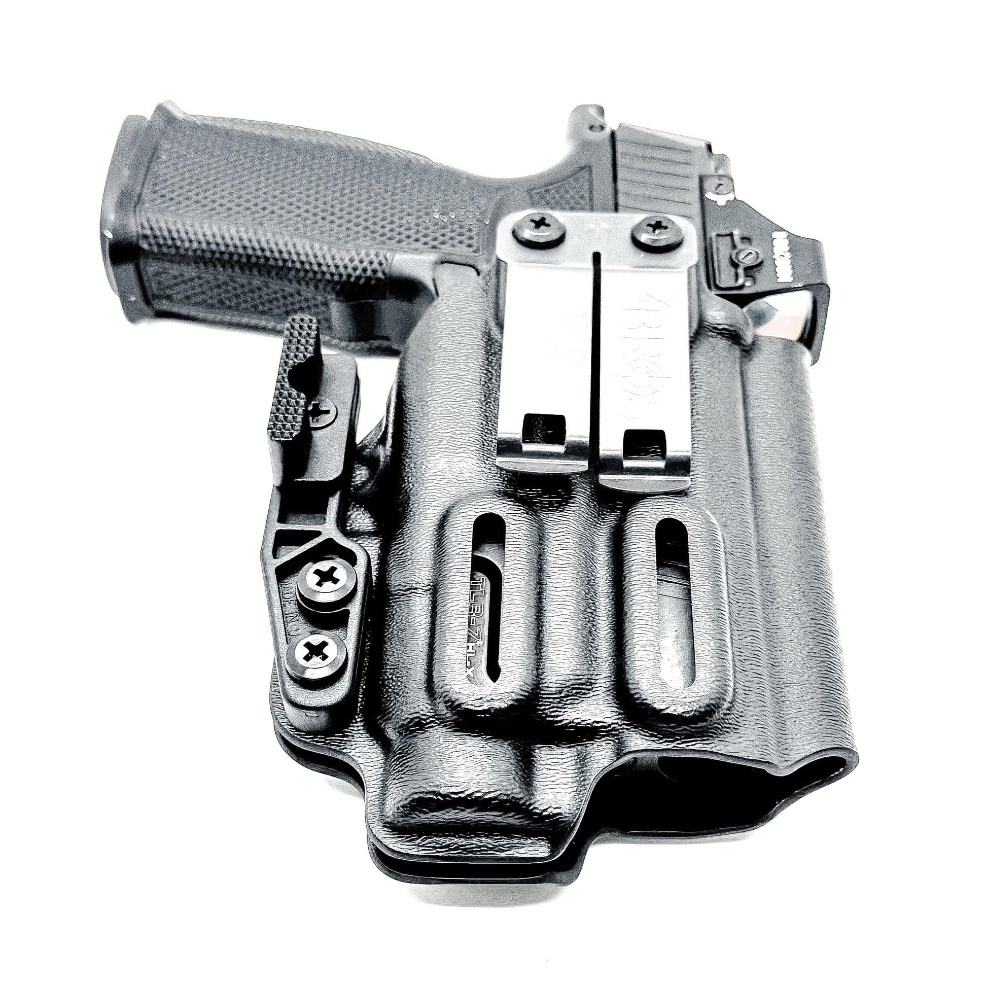 Four Brothers Sig Sauer P365-XMACRO with the Icarus Precision A.C.E. 365 X MACRO Grip Module & Streamlight TLR-7 HL-X, A & X IWB AIWB Inside Waistband Holster