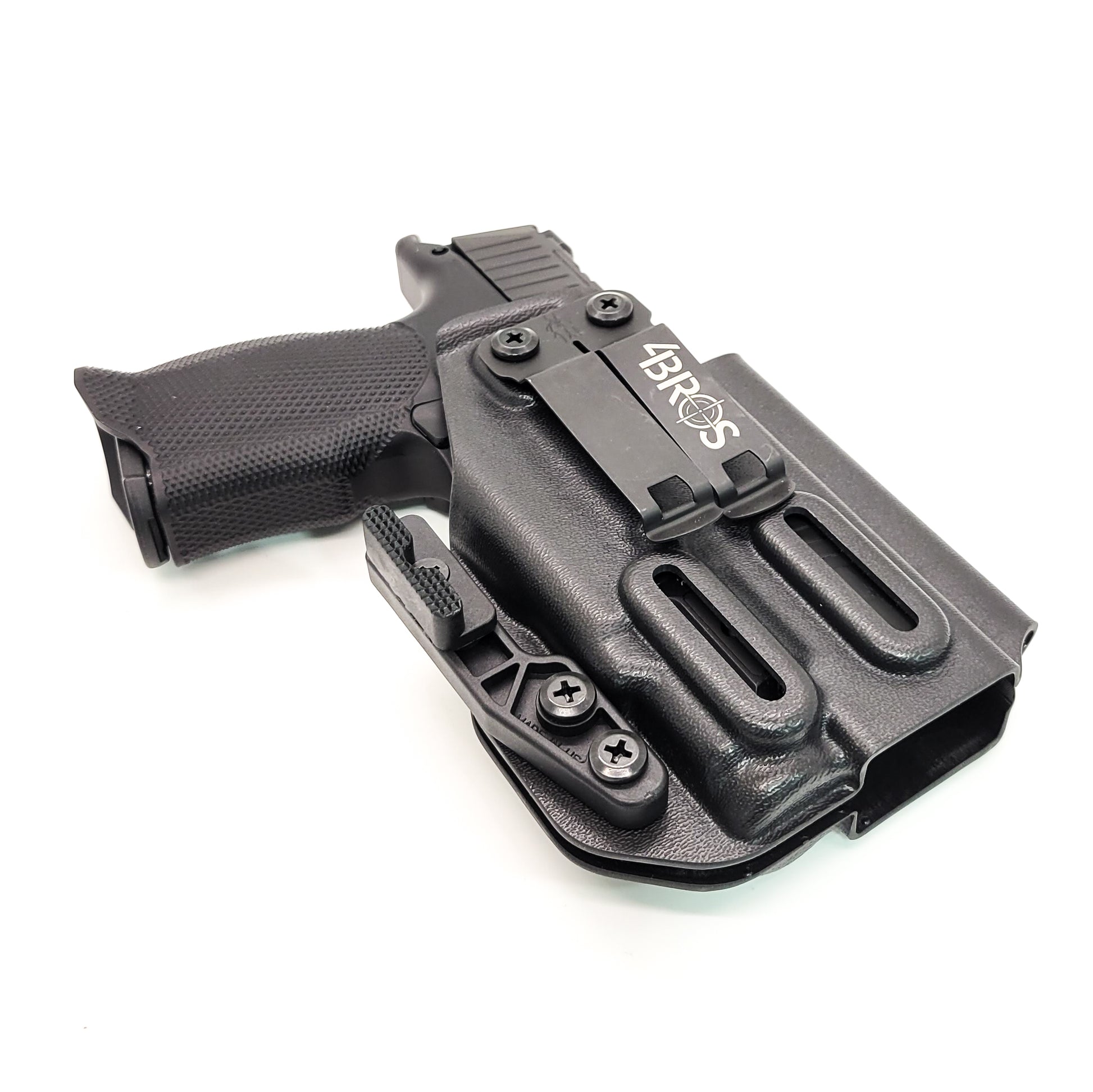 Four Brothers Sig Sauer P365-XMACRO with the Icarus Precision A.C.E. 365 X MACRO Grip Module & Streamlight 1913 version TLR-7 Sub, IWB Inside Waistband Holster