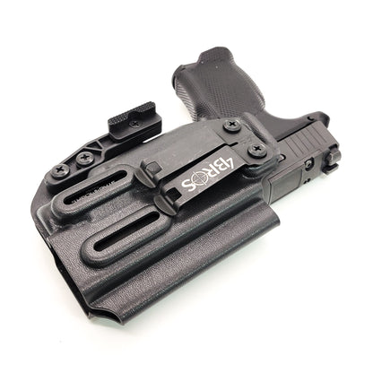 Four Brothers Sig Sauer P365-XMACRO with the Icarus Precision A.C.E. 365 X MACRO Grip Module & Streamlight 1913 version TLR-7 Sub, IWB Inside Waistband Holster