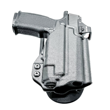 Duty & Competition Holster in black for the Sig Sauer P365-XMACRO & Icarus Precision A.C.E. Module & TLR-7 X or A 