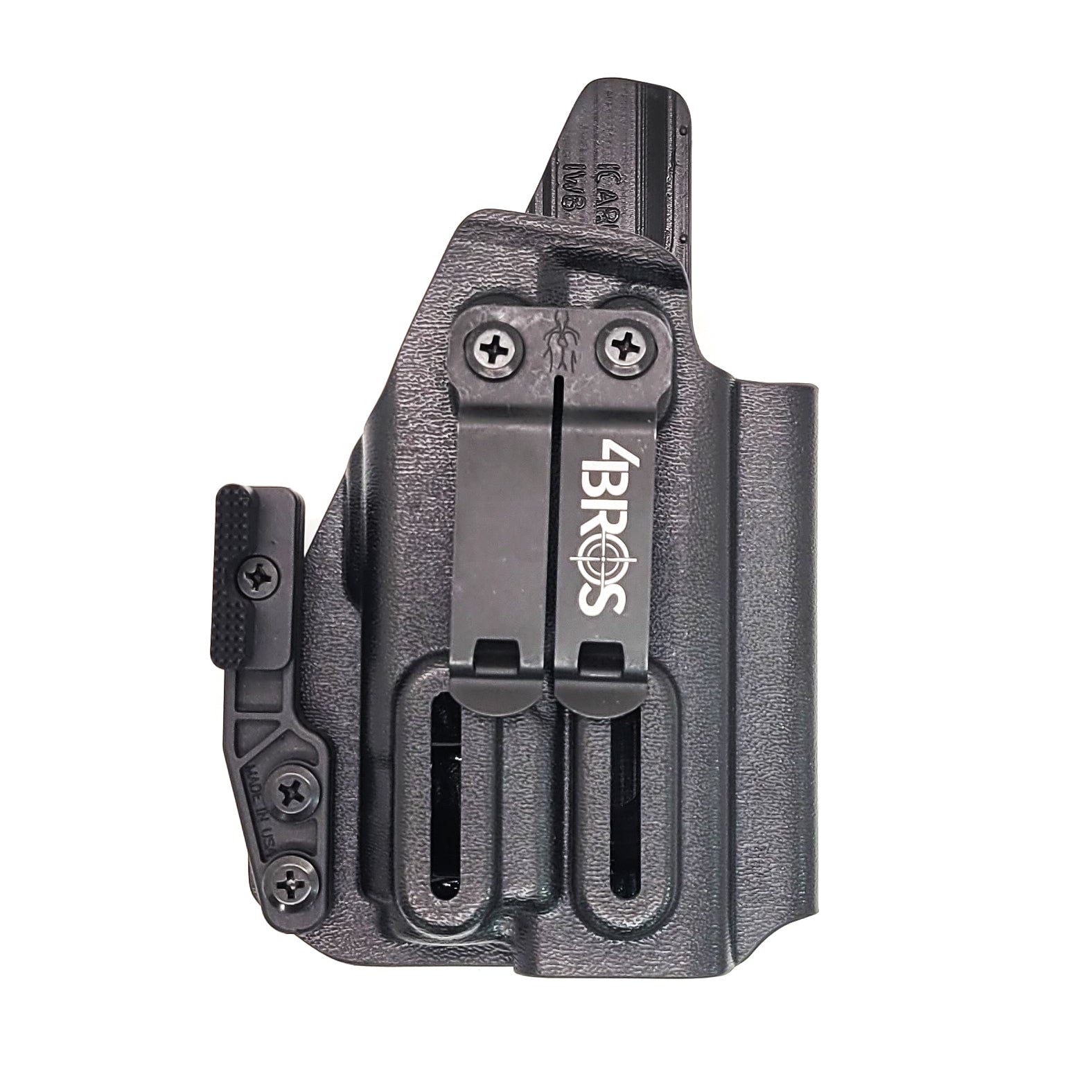 Four Brothers Sig Sauer P365-XMACRO with the Icarus Precision A.C.E. 365 "X" MACRO Grip Module Streamlight TLR-7A or TLR-7 X IWB AIWB Inside Waistband Holster