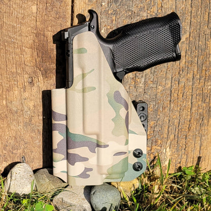 Four Brothers Sig Sauer P365-XMACRO with the Icarus Precision A.C.E. 365 "X" MACRO Grip Module Streamlight TLR-7A or TLR-7 X IWB AIWB Inside Waistband Holster