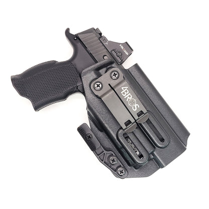 Four Brothers Sig Sauer P365-XMACRO with the Icarus Precision A.C.E. 365 "XL+" MACRO Grip Module & Streamlight TLR-7 A & X, IWB AIWB Inside Waistband Holster