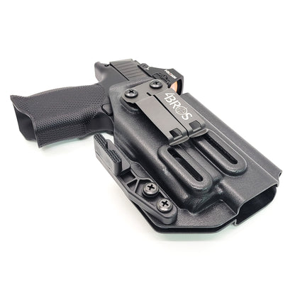 Four Brothers Sig Sauer P365-XMACRO with the Icarus Precision A.C.E. 365 "XL+" MACRO Grip Module & Streamlight TLR-7 A & X, IWB AIWB Inside Waistband Holster
