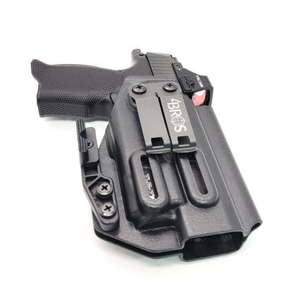 Four Brothers Sig Sauer P365-XMACRO with the Icarus Precision A.C.E. 365 "XL+" MACRO Grip Module & Streamlight TLR-7 A & X, IWB AIWB Inside Waistband Holster