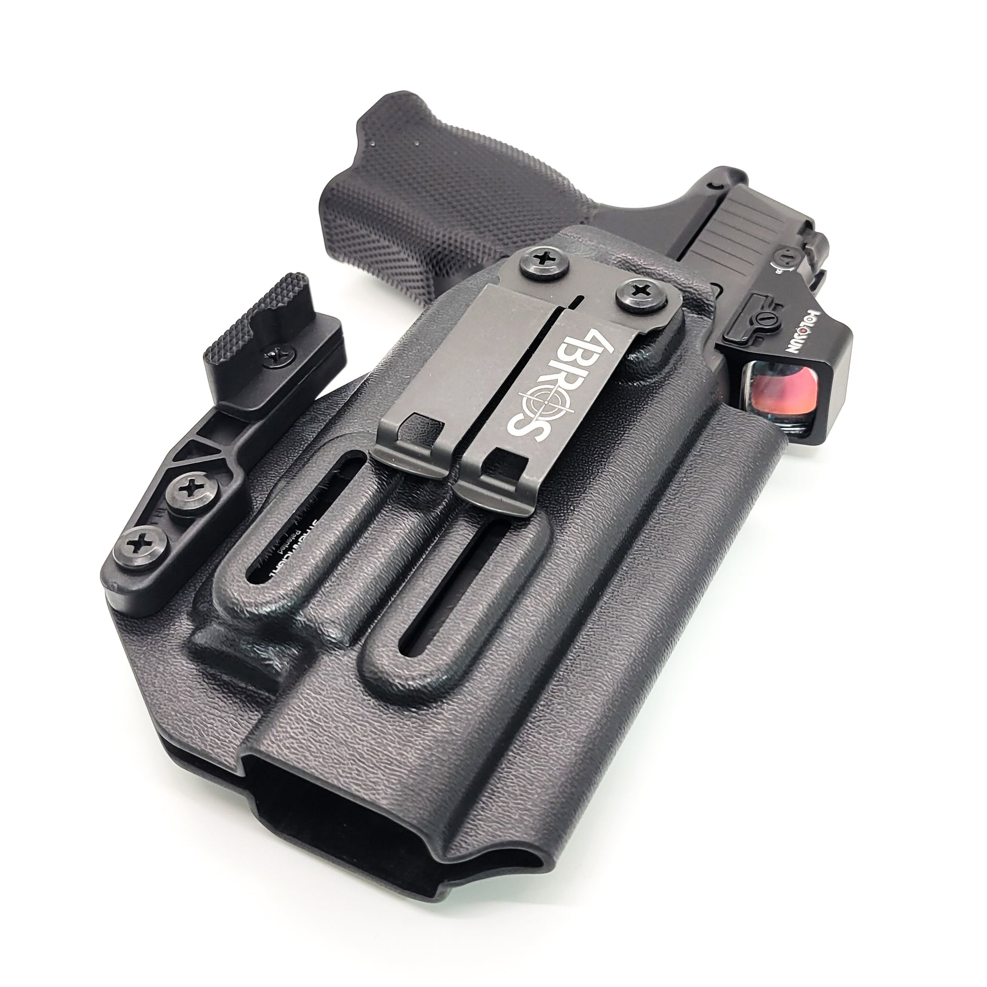 Four Brothers Sig Sauer P365-XMACRO with the Icarus Precision A.C.E. 365 "XL+" MACRO Grip Module & Streamlight TLR-7 A & X, IWB AIWB Inside Waistband Holster
