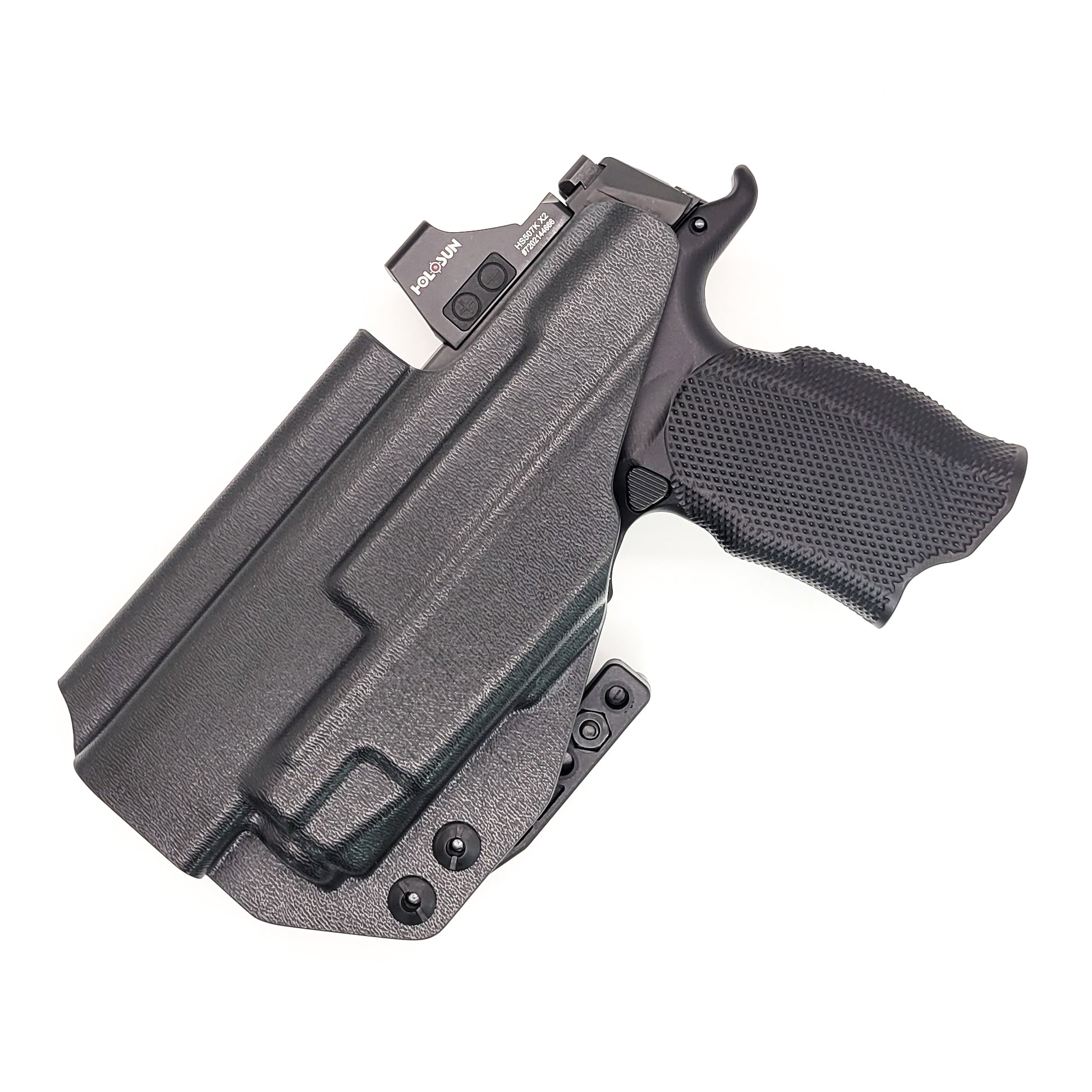 Four Brothers Sig Sauer P365-XMACRO with the Icarus Precision A.C.E. 365 "XL+" MACRO Grip Module & Streamlight TLR-7 A & X, IWB AIWB Inside Waistband Holster