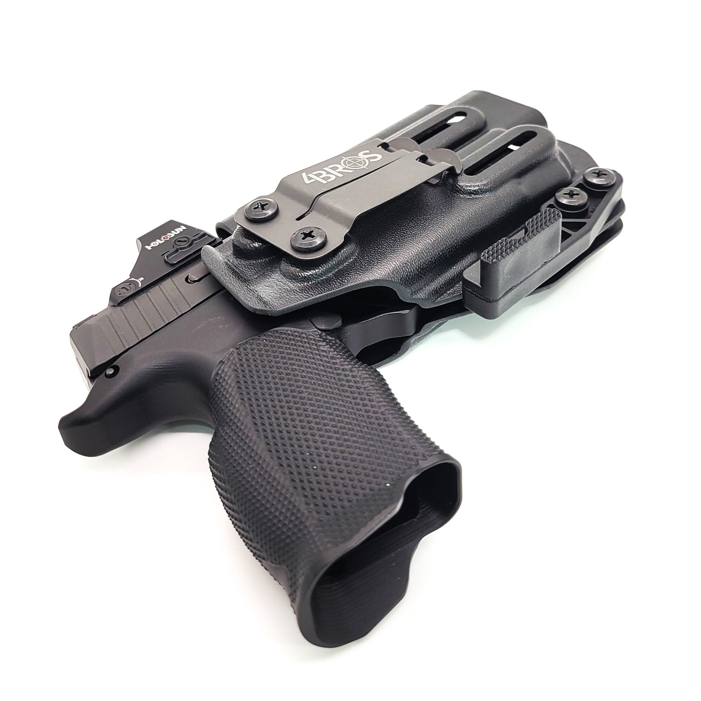 Four Brothers Sig Sauer P365-XMACRO with the Icarus Precision A.C.E. 365 "XL+" MACRO Grip Module & Streamlight TLR-7 A & X, IWB AIWB Inside Waistband Holster