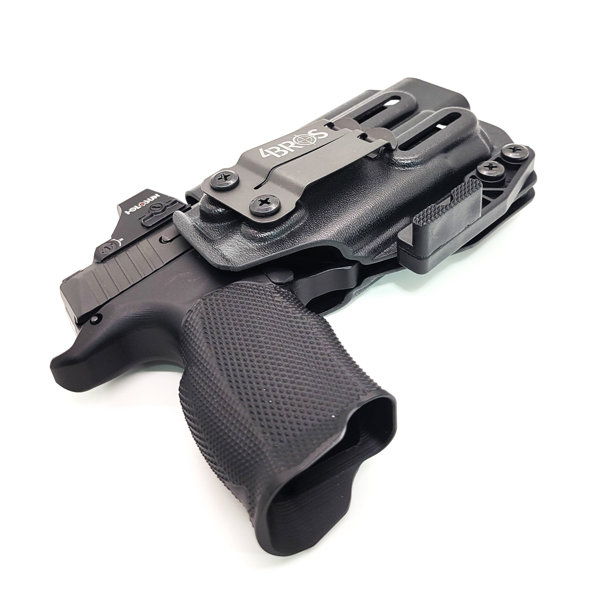 Four Brothers Sig Sauer P365-XMACRO with the Icarus Precision A.C.E. 365 "XL+" MACRO Grip Module & Streamlight TLR-7 A & X, IWB AIWB Inside Waistband Holster
