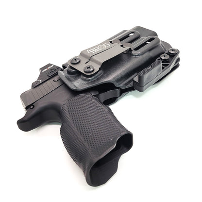 Four Brothers Sig Sauer P365-XMACRO with the Icarus Precision A.C.E. 365 "XL+" MACRO Grip Module & Streamlight TLR-7 A & X, IWB AIWB Inside Waistband Holster