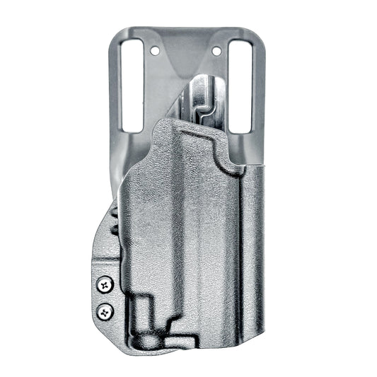 Duty and Competition holster for the Sig Sauer P365-XMACRO & Streamlight TLR-7 Sub in black with the Blade-Tech Duty Drop attachment.