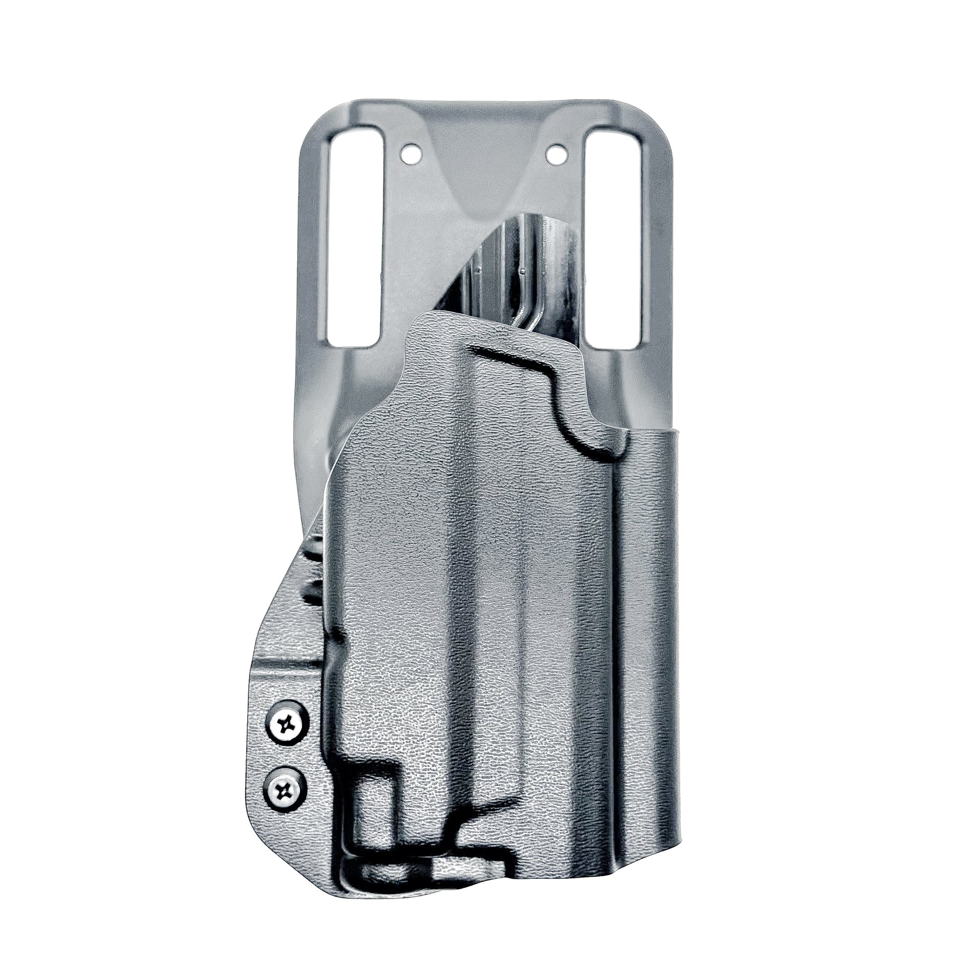 Duty and Competition holster for the Sig Sauer P365-XMACRO & Streamlight TLR-7 Sub in black with the Blade-Tech Duty Drop attachment.