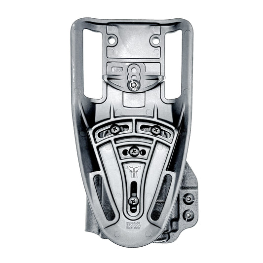 Black Duty & Competition OWB Kydex Holster for the Sig Sauer P365-XMACRO with Streamlight TLR-8 Sub or TLR-8 G Sub with duty drop attachment.