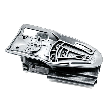 Black Duty & Competition OWB Kydex Holster for the Sig Sauer P365-XMACRO with Streamlight TLR-8 Sub or TLR-8 G Sub with duty drop attachment.