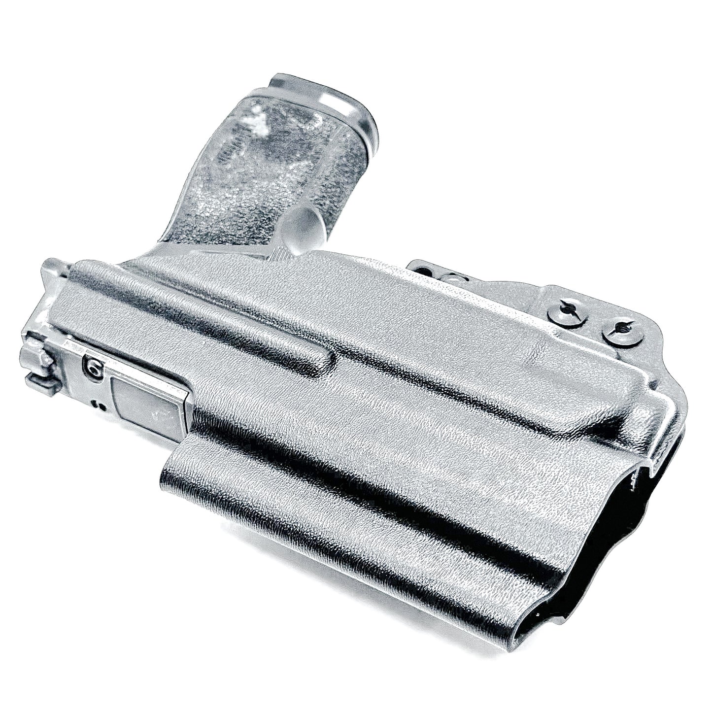 Black IWB AIWB Inside Waistband Kydex Holster for the Sig Sauer P365-XMACRO with Streamlight TLR-8 Sub or TLR-8 G with DCC Monoblock and a Modwing.