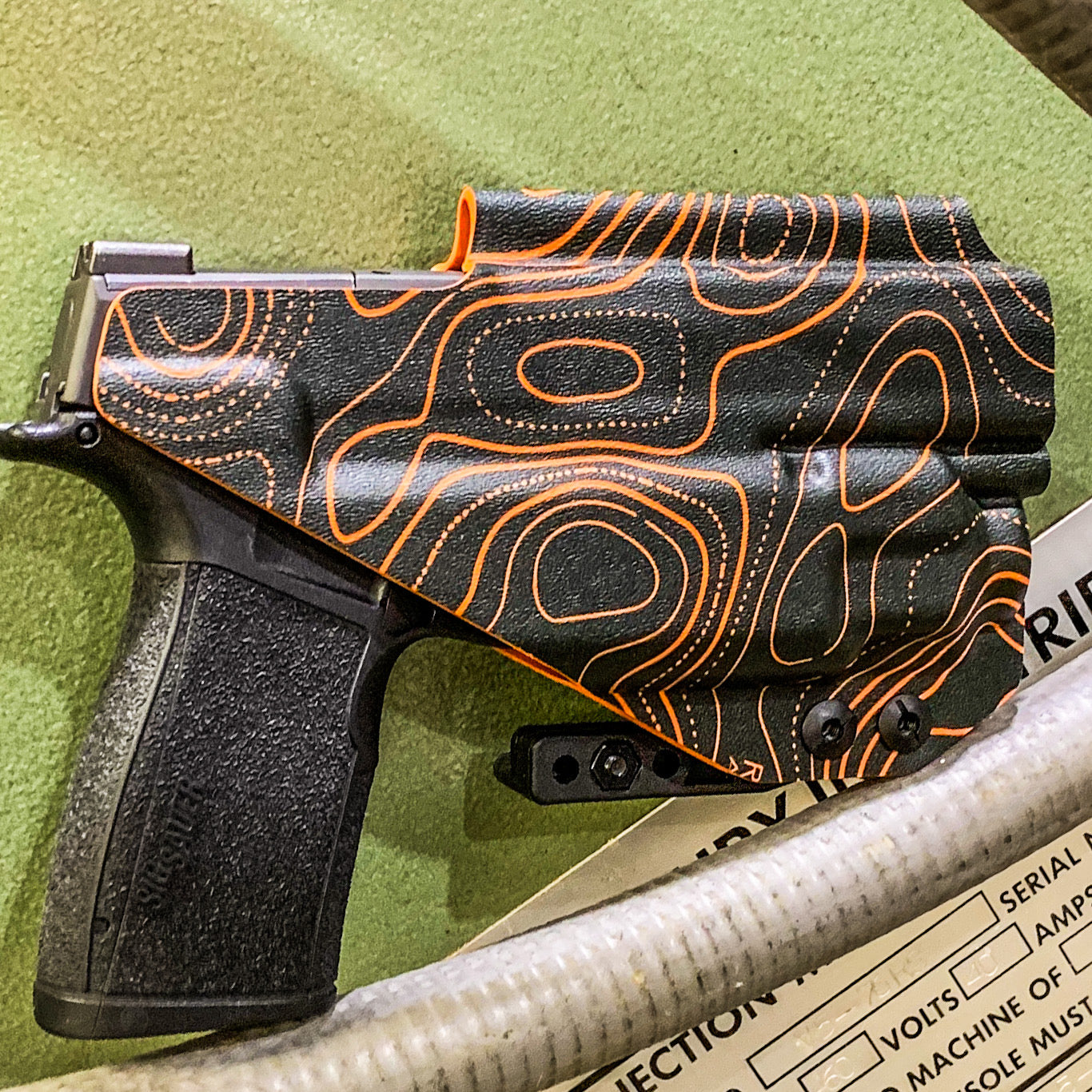 For the best IWB AIWB Inside Waistband Kydex Holster for the Sig Sauer P365-XMACRO with Streamlight TLR-8 Sub or TLR-8 G sub shop Four Brothers 4BROS Holsters.