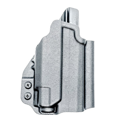 Black Outside Waistband OWB Kydex Holster for the Sig Sauer P365-XMACRO with Streamlight TLR-8 Sub or TLR-8 G Sub with 4BROS 1.5" Belt Slide.