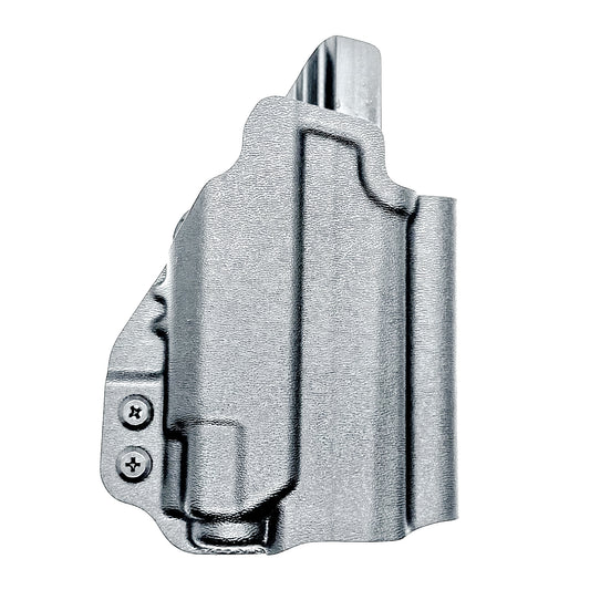 Black Outside Waistband OWB Kydex Holster for the Sig Sauer P365-XMACRO with Streamlight TLR-8 Sub or TLR-8 G Sub with 4BROS 1.5" Belt Slide.