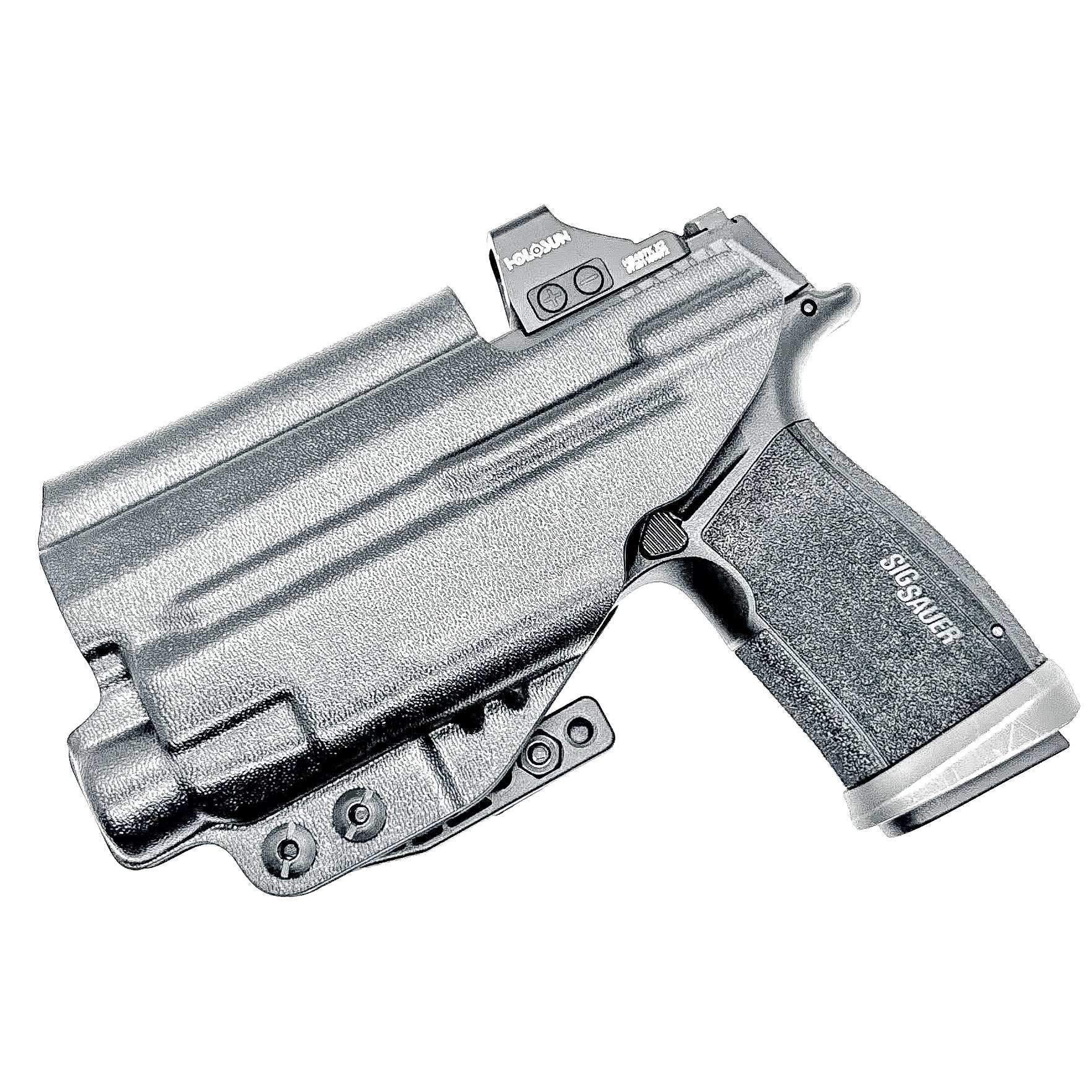 Sig Sauer P365-XMACRO & Streamlight TLR-7 HL-X Inside Waistband Holster. IWB carry, compatible with TLR-7A & TLR-7 X, optics-ready, made in the USA.