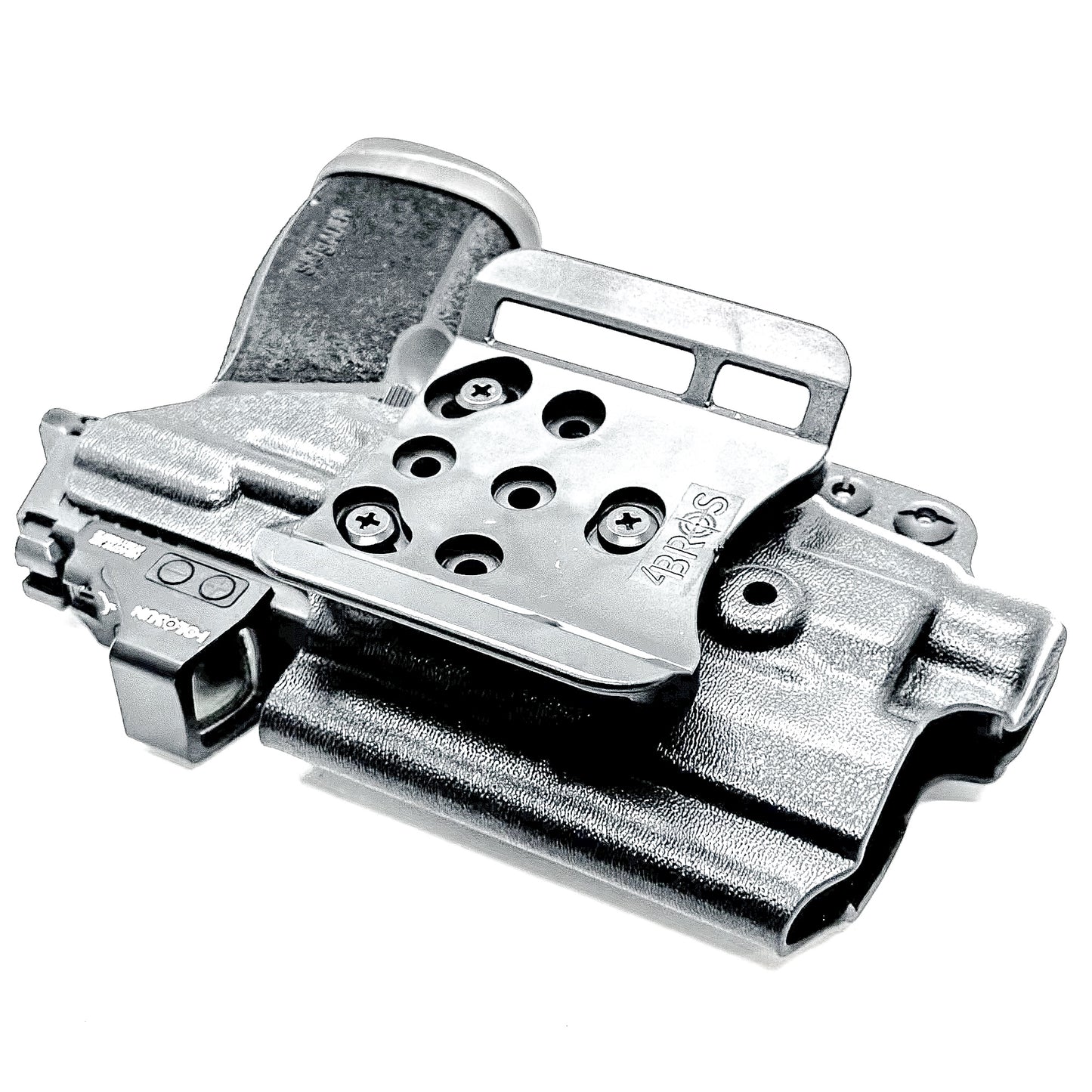 Sig Sauer P365-XMACRO & Streamlight TLR-7 HL-X Outside Waistband Holster. OWB carry, compatible with TLR-7A & TLR-7 X, optics-ready, made in the USA.