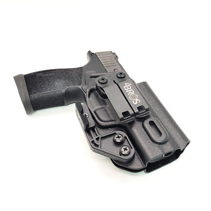 For the best IWB Kydex Inside Waistband Holster for the Sig Sauer P365-XMACRO TACOPS, P365-XMACRO COMP, or P365-XMACRO shop Four Brothers 4BROS holsters.