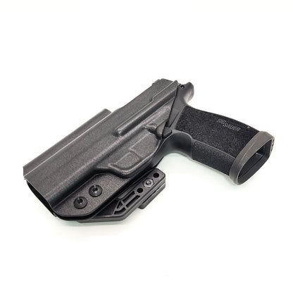 For the best IWB Kydex Inside Waistband Holster for the Sig Sauer P365-XMACRO TACOPS, P365-XMACRO COMP, or P365-XMACRO shop Four Brothers 4BROS holsters.  