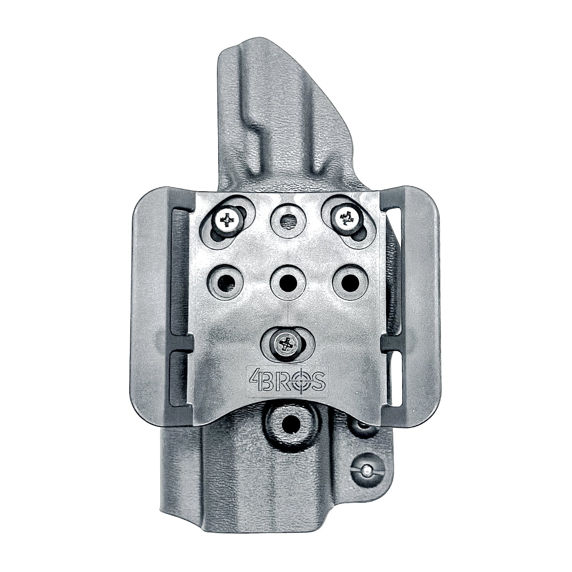 Black Sig Sauer P365-XMACRO Tacops  Outside Waistband holster with 4BROS 1.5" Belt Slide.