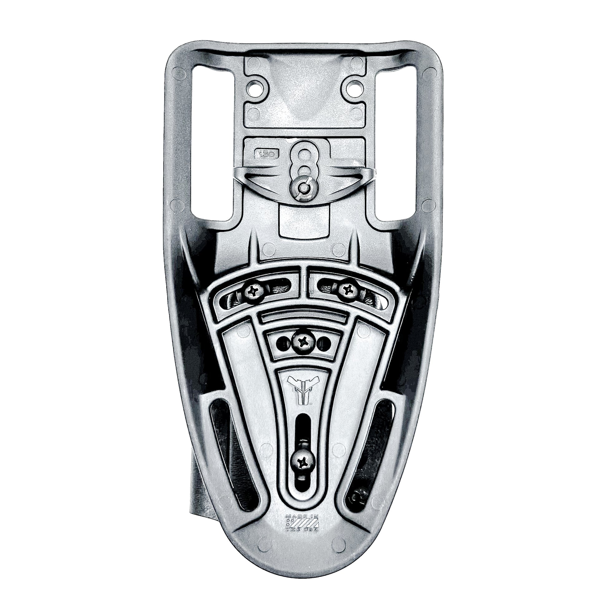 Black Outside Waistband Light Duty & Competition Style Holster for the Sig Sauer P365XL handgun with Blade-Tech Duty Drop.