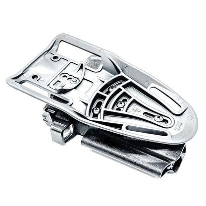 Black Outside Waistband Light Duty & Competition Style Holster for the Sig Sauer P365XL handgun with Blade-Tech Duty Drop.