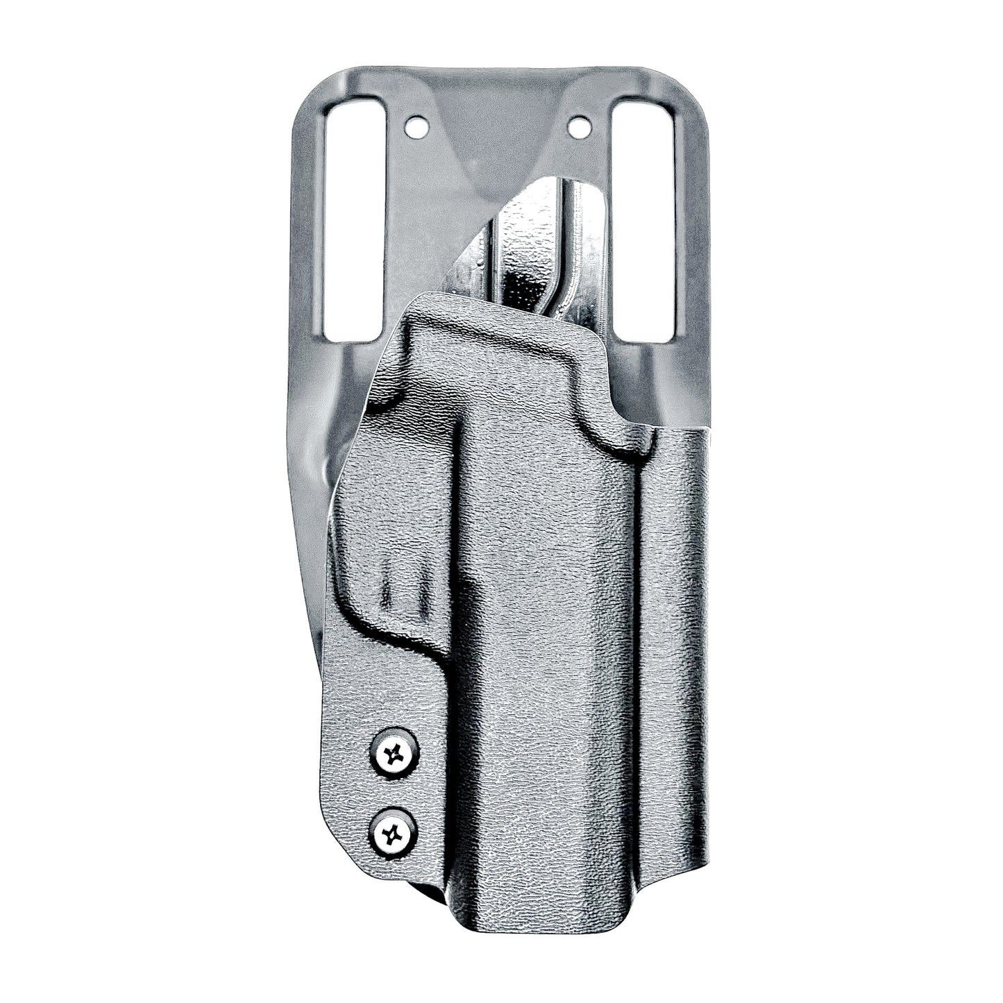 Black Outside Waistband Light Duty & Competition Style Holster for the Sig Sauer P365XL handgun with Blade-Tech Duty Drop.