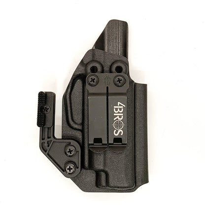 For the best  IWB holster for the Sig Sauer P365XL P365X, P365XL Spectre,  P365X/XL RomeoZero & P365 SAS & Go Guns Gas Pedal shop Four Brothers Holsters. 