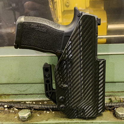 For the best  IWB holster for the Sig Sauer P365XL P365X, P365XL Spectre,  P365X/XL RomeoZero & P365 SAS & Go Guns Gas Pedal shop Four Brothers Holsters. 