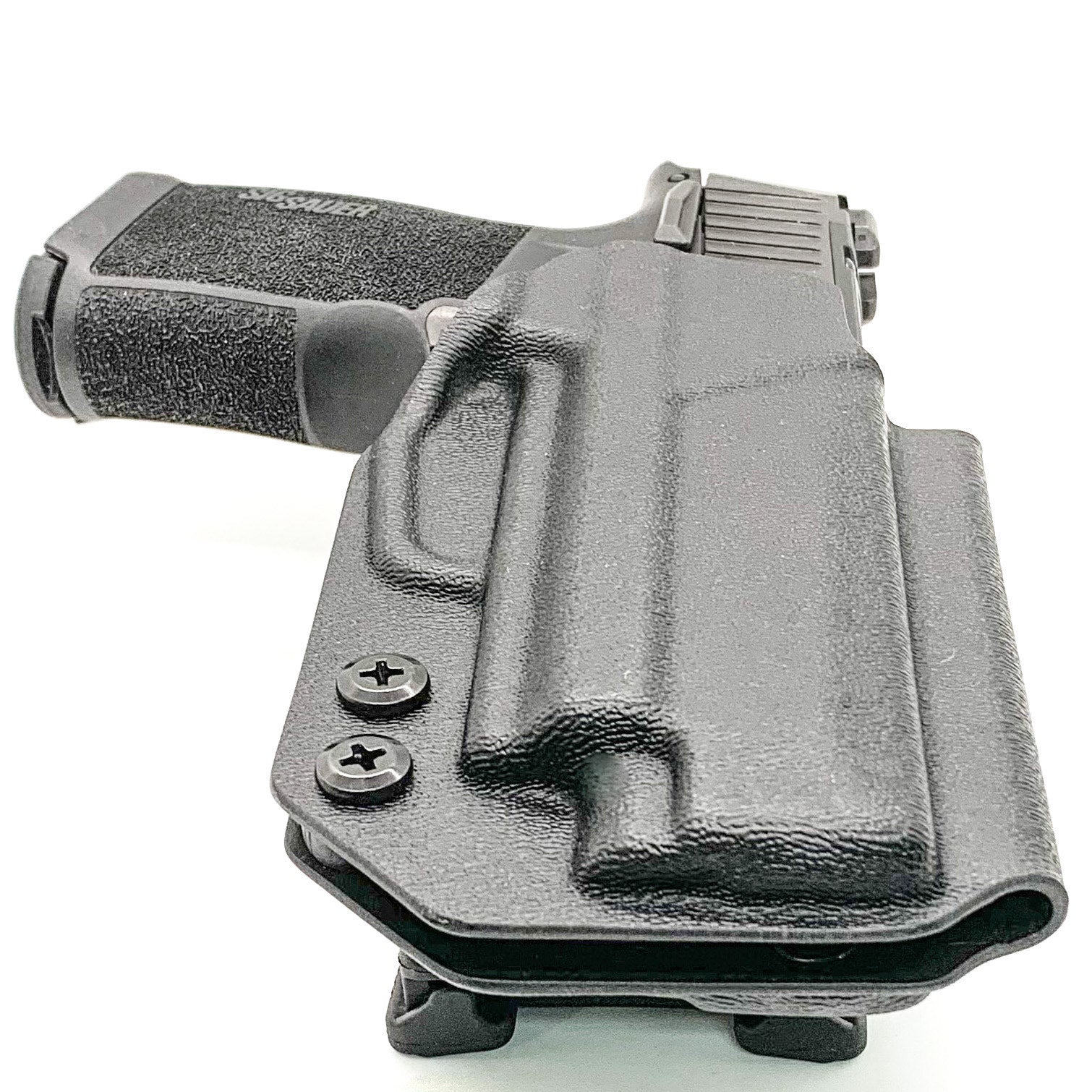 For the best OWB holster for the Sig Sauer P365XL, P365X, P365XL Spectre,  P365X/XL RomeoZero & P365 SAS with GoGuns Gas Pedal shop Four Brothers Holsters.