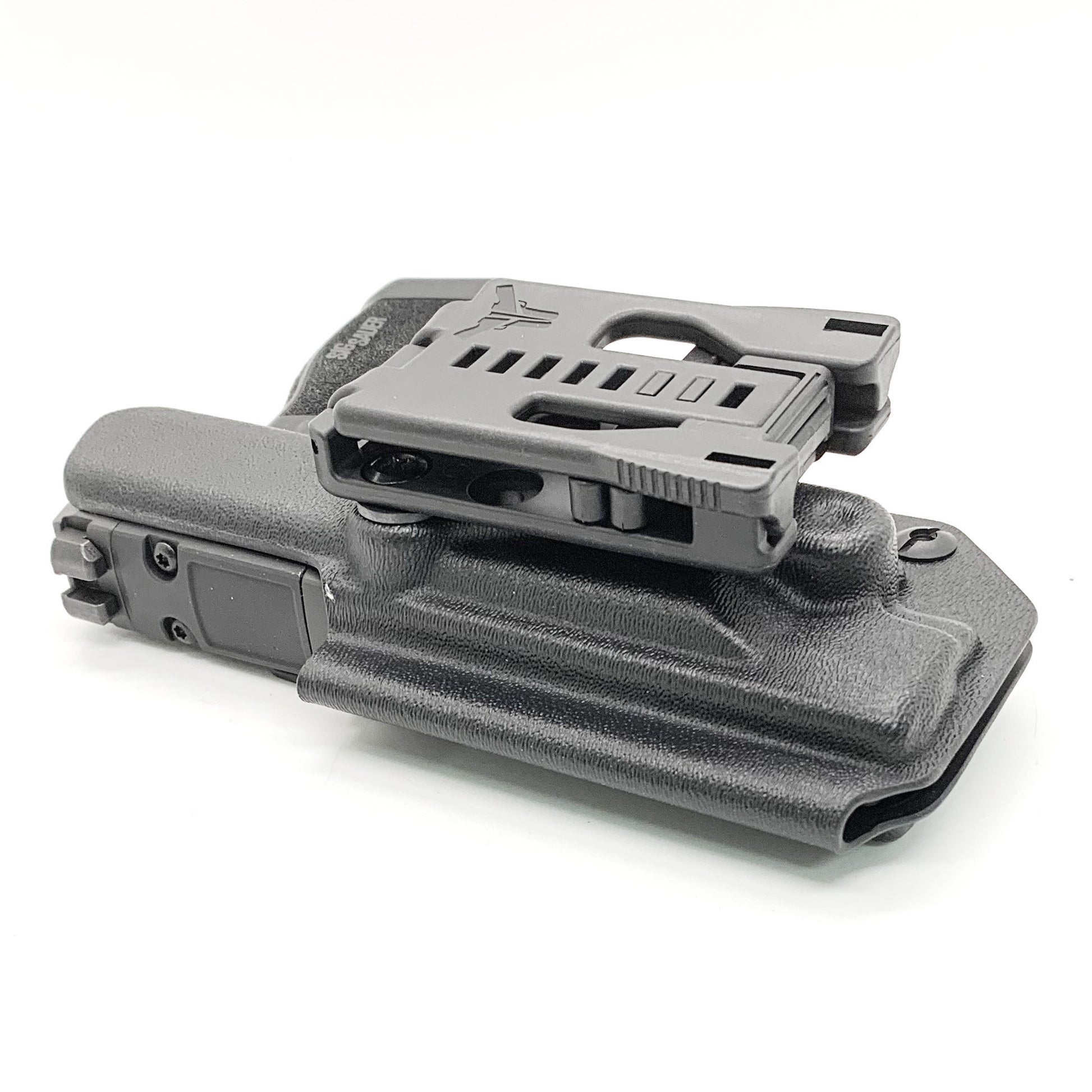For the best OWB holster for the Sig Sauer P365XL, P365X, P365XL Spectre,  P365X/XL RomeoZero & P365 SAS with GoGuns Gas Pedal shop Four Brothers Holsters.