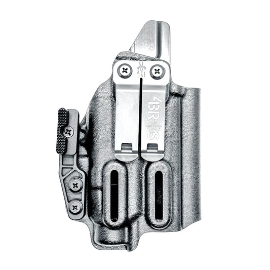 IWB holster for Sig Sauer P365, P365X, P365XL with Icarus EVO grip and Streamlight TLR-7 HL-X. Optics-ready, adjustable retention, precision-molded, made in USA