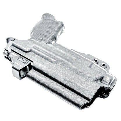 IWB holster for Sig Sauer P365, P365X, P365XL with Icarus EVO grip and Streamlight TLR-7 HL-X. Optics-ready, adjustable retention, precision-molded, made in USA