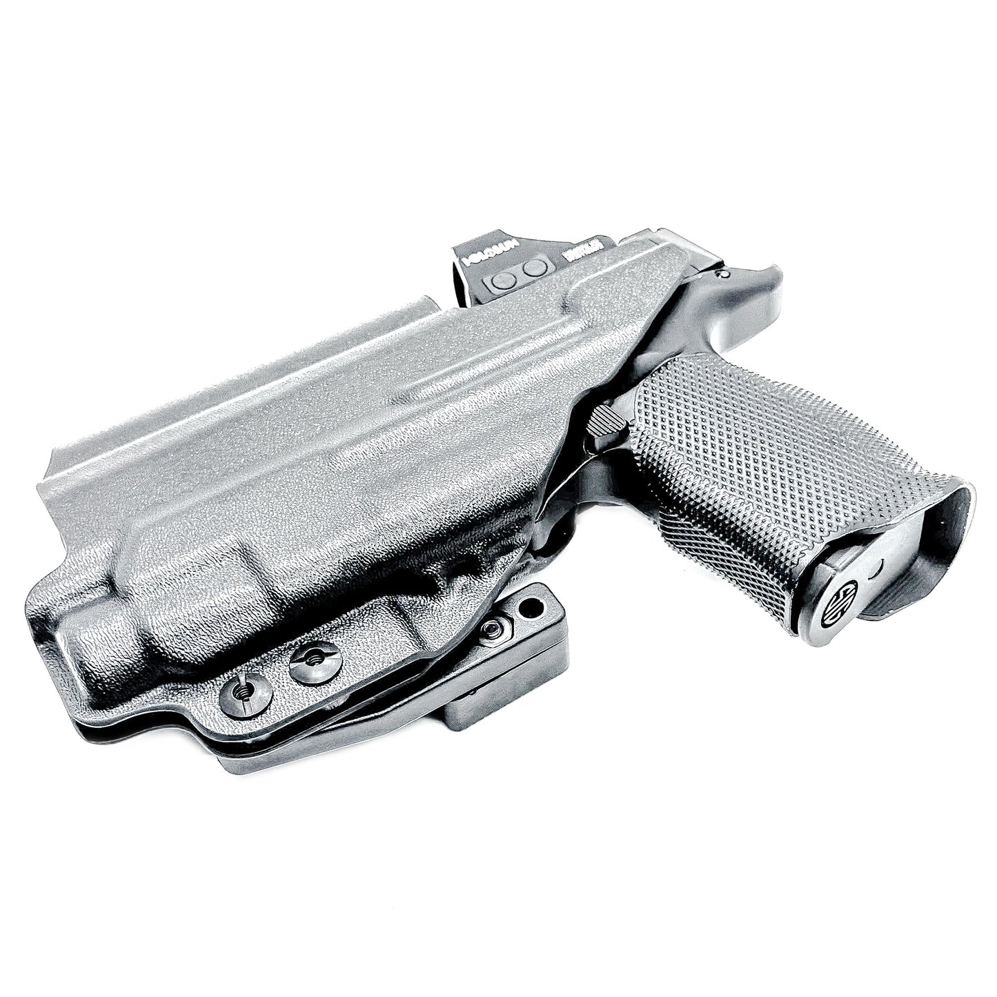 IWB holster for Sig Sauer P365, P365X, P365XL with Icarus EVO grip and Streamlight TLR-7 HL-X. Optics-ready, adjustable retention, precision-molded, made in USA
