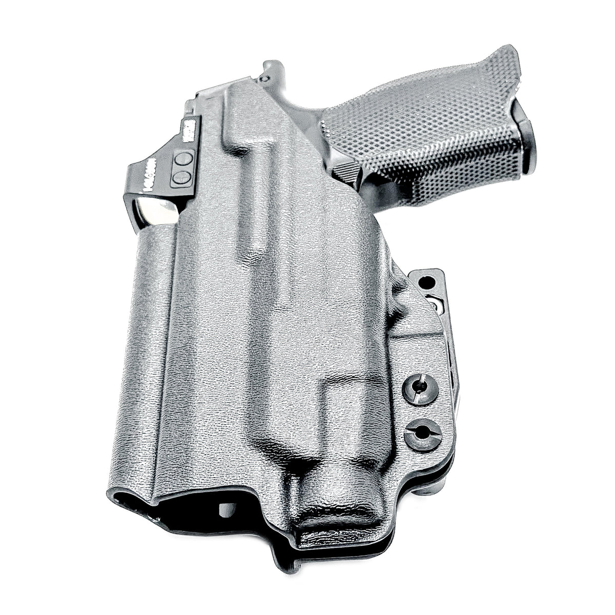 IWB holster for Sig Sauer P365, P365X, P365XL with Icarus EVO grip and Streamlight TLR-7 HL-X. Optics-ready, adjustable retention, precision-molded, made in USA