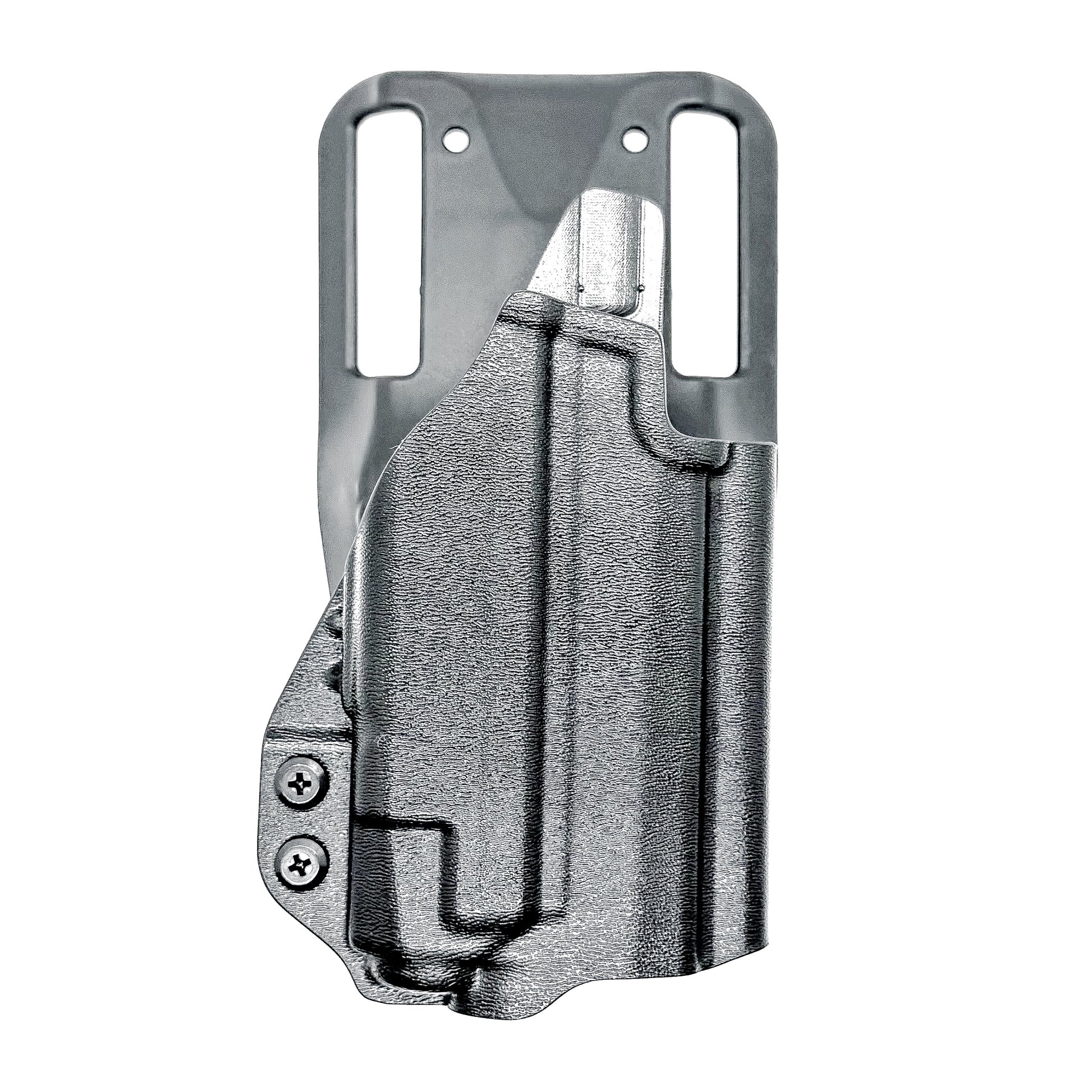 Black Duty holster for the P365XL & TLR-7 X/A and Icarus A.C.E Module with duty drop attachment.