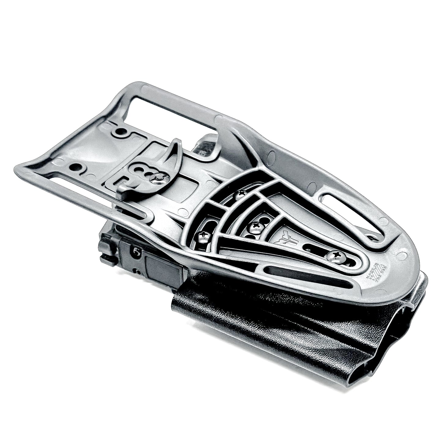 Black Outside Waistband Sig Sauer P365XL with the Streamlight TLR-7 Sub Duty & Competition Style Kydex Holster with a duty drop attachment.